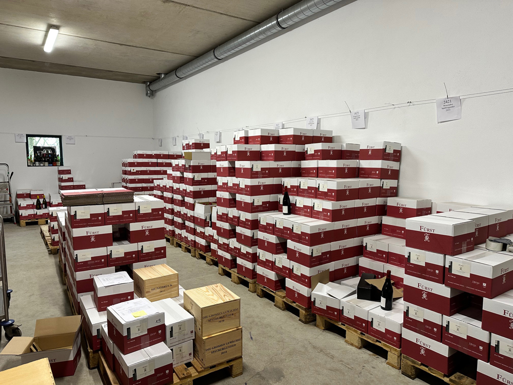 Rudolf Fürst Flaschenlager