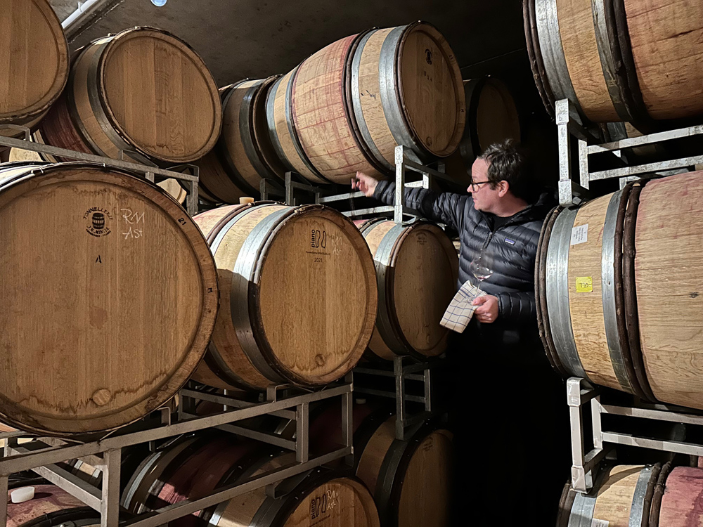 Sebastian Fürst Fassprobe