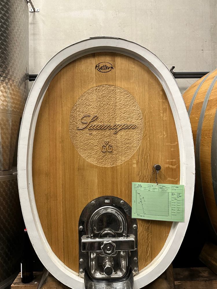 Weingut Rings Weissweinkeller Fass